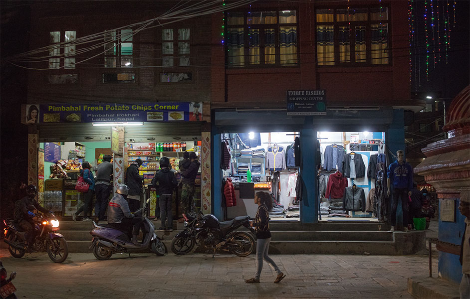 Nepali Storefront,  Patan, Nepal.
